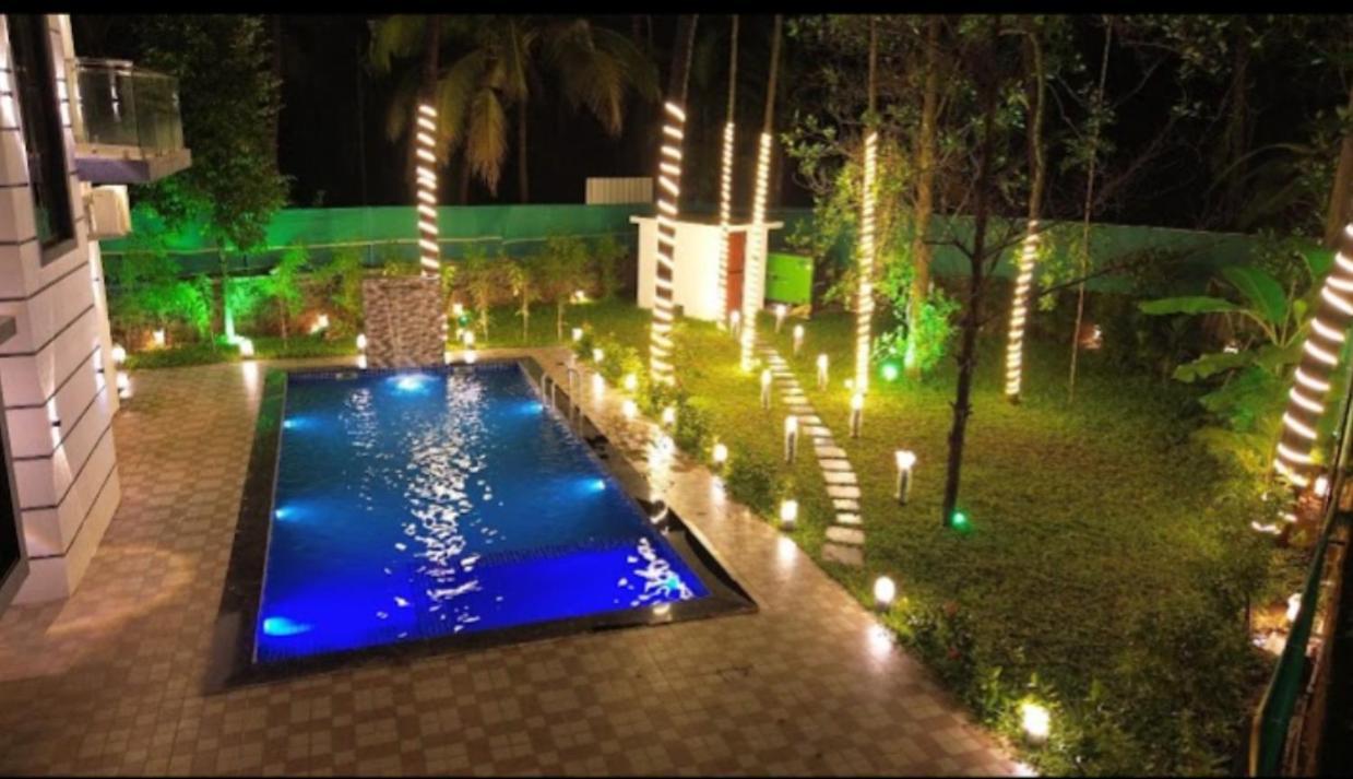 Seas The Day Luxurious 5Bhk Villa 2Min From Awas Beach With Huge Private Pool Alībāg Εξωτερικό φωτογραφία