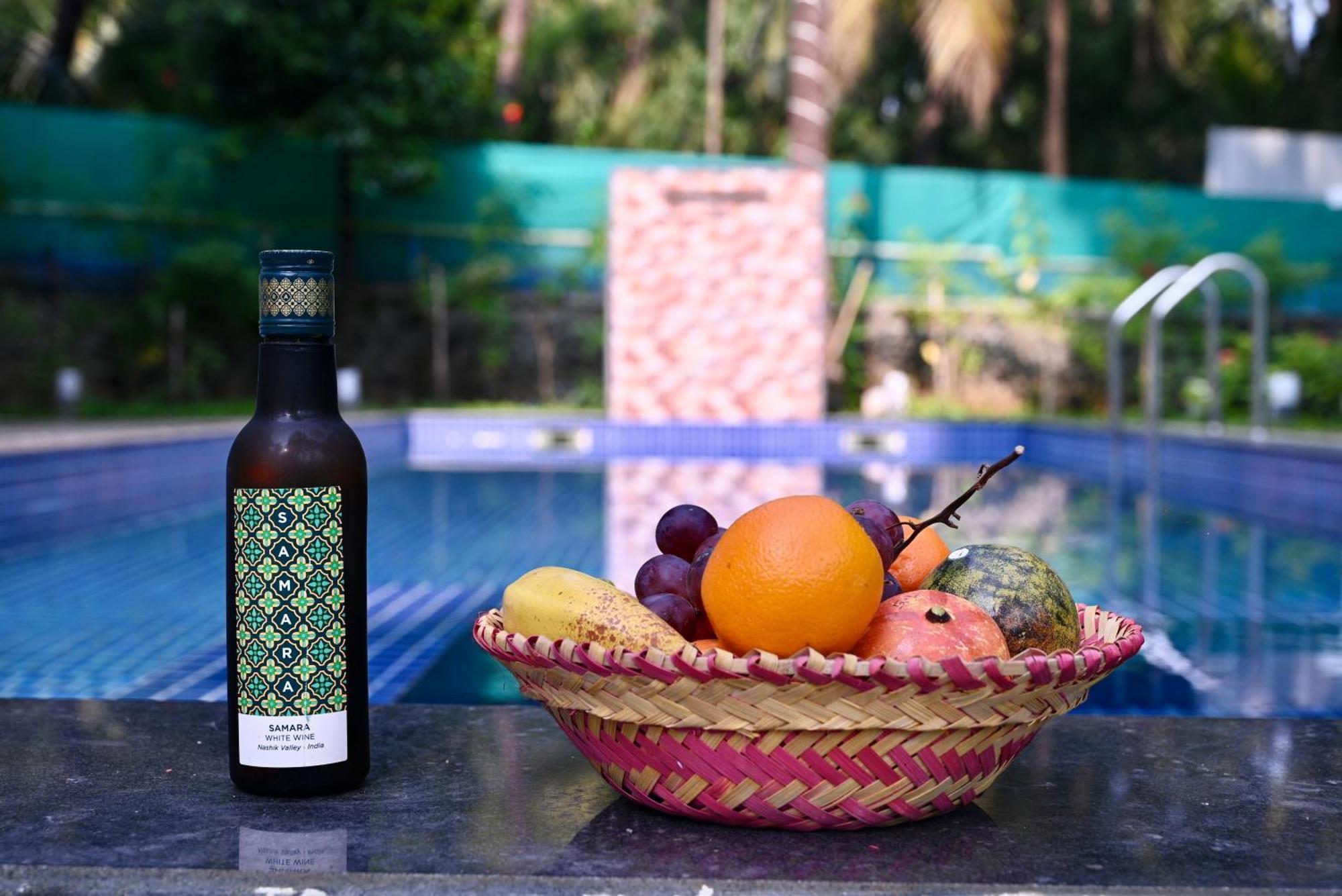 Seas The Day Luxurious 5Bhk Villa 2Min From Awas Beach With Huge Private Pool Alībāg Εξωτερικό φωτογραφία