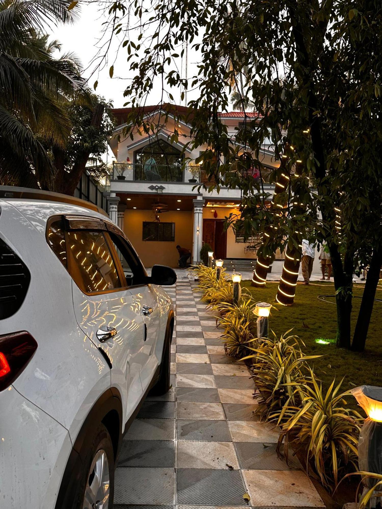 Seas The Day Luxurious 5Bhk Villa 2Min From Awas Beach With Huge Private Pool Alībāg Εξωτερικό φωτογραφία