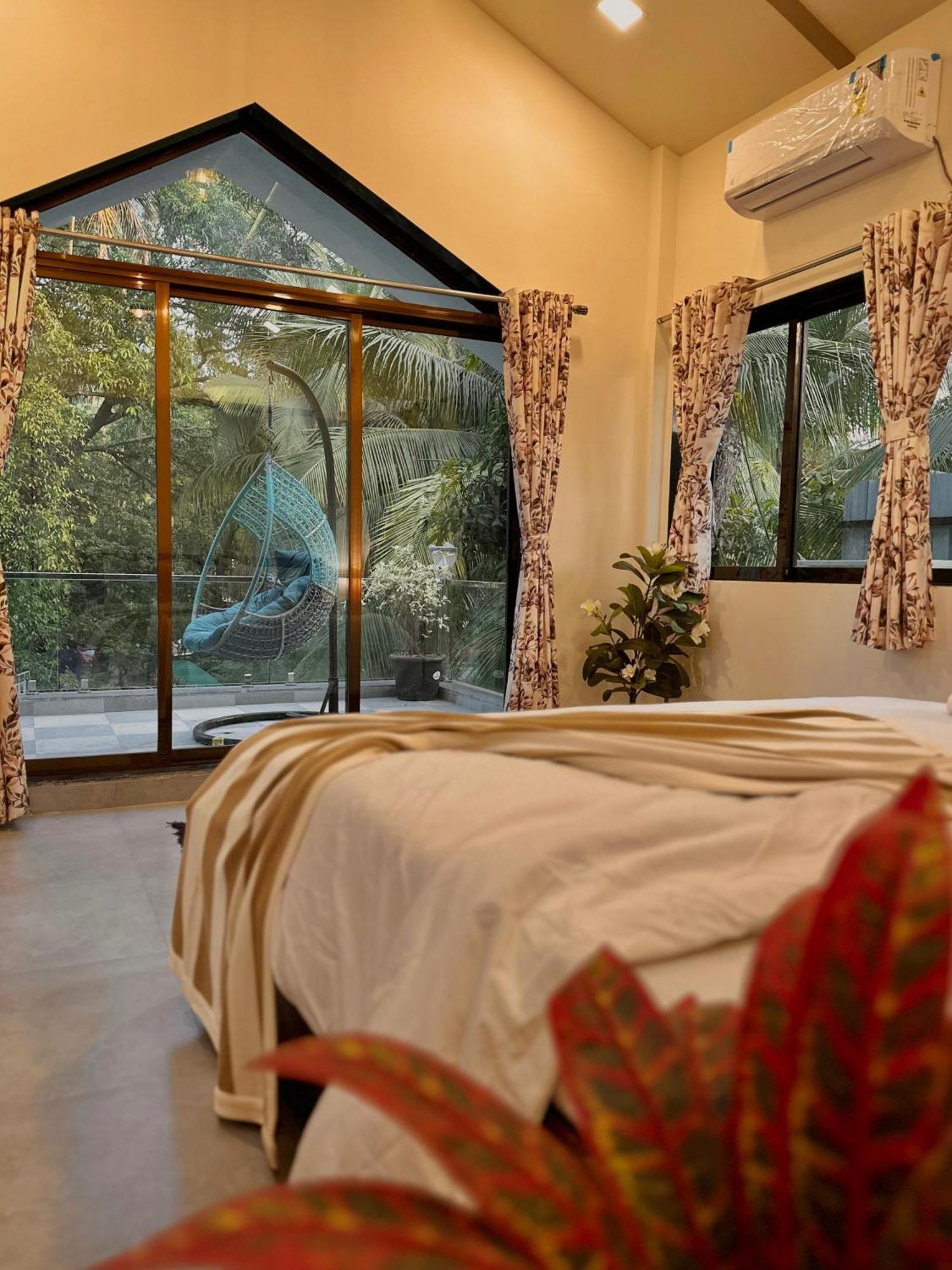 Seas The Day Luxurious 5Bhk Villa 2Min From Awas Beach With Huge Private Pool Alībāg Εξωτερικό φωτογραφία