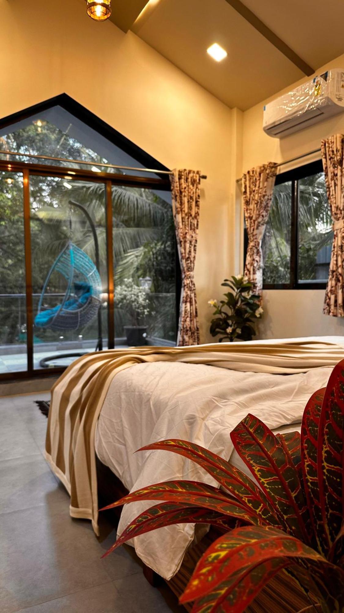 Seas The Day Luxurious 5Bhk Villa 2Min From Awas Beach With Huge Private Pool Alībāg Εξωτερικό φωτογραφία