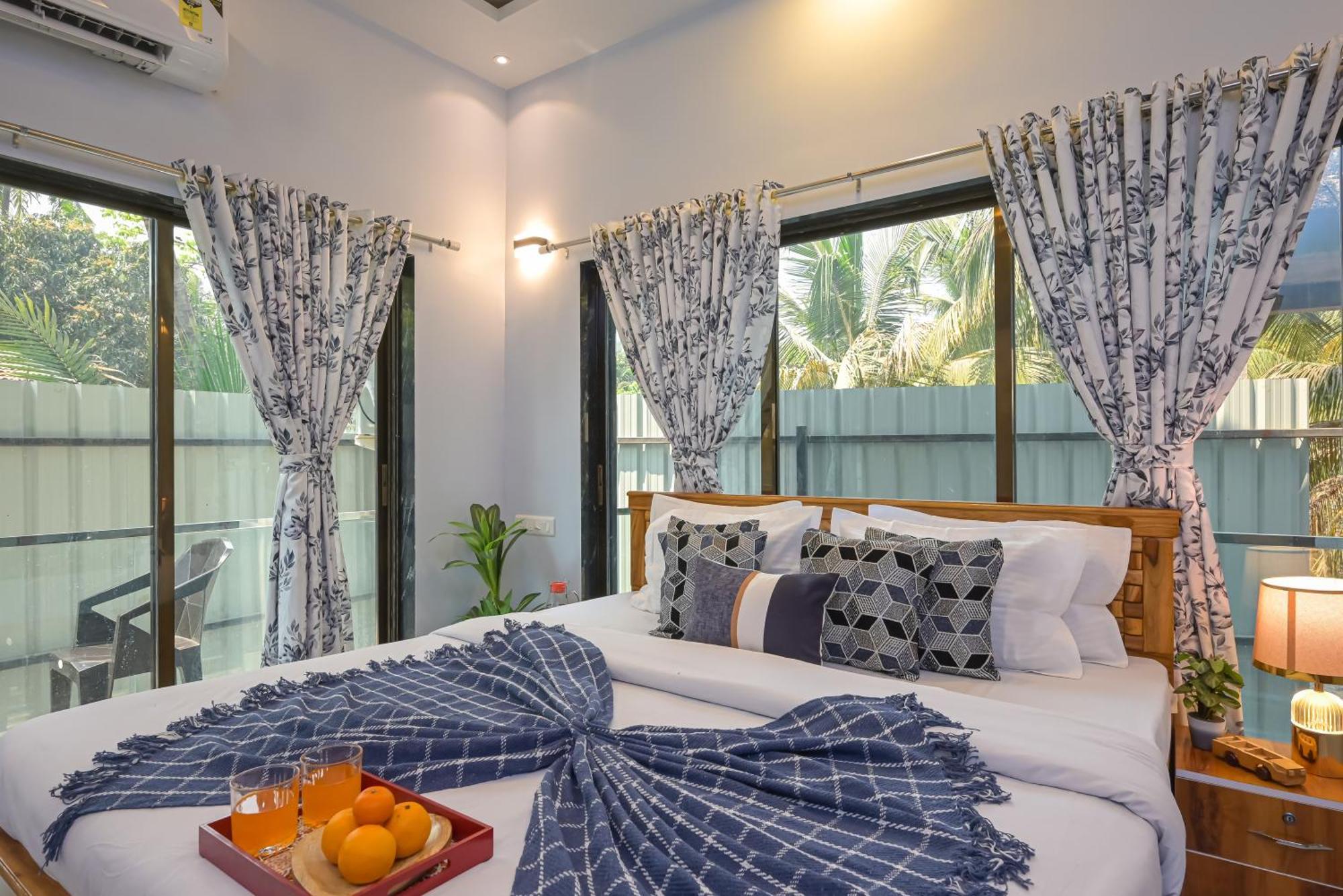 Seas The Day Luxurious 5Bhk Villa 2Min From Awas Beach With Huge Private Pool Alībāg Εξωτερικό φωτογραφία