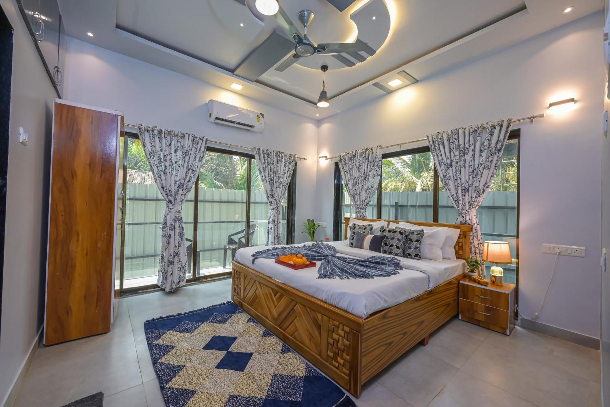 Seas The Day Luxurious 5Bhk Villa 2Min From Awas Beach With Huge Private Pool Alībāg Εξωτερικό φωτογραφία