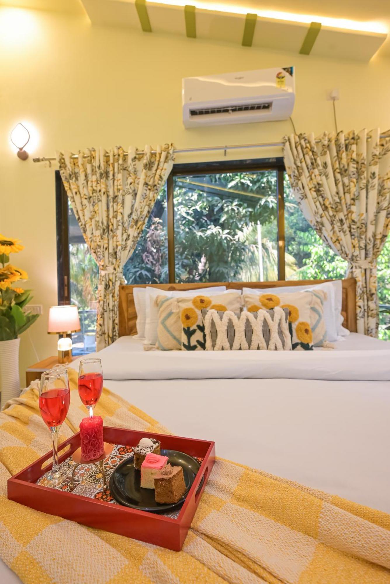 Seas The Day Luxurious 5Bhk Villa 2Min From Awas Beach With Huge Private Pool Alībāg Εξωτερικό φωτογραφία