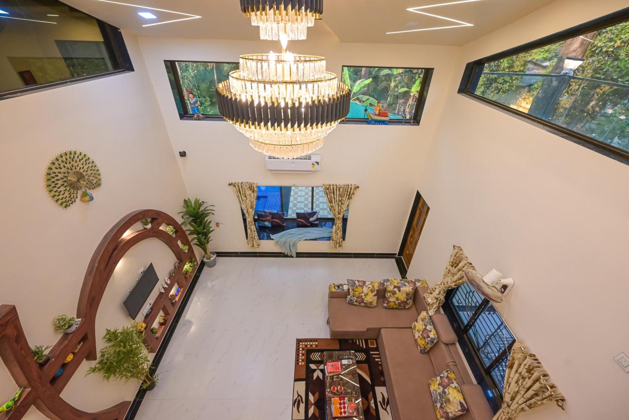 Seas The Day Luxurious 5Bhk Villa 2Min From Awas Beach With Huge Private Pool Alībāg Εξωτερικό φωτογραφία