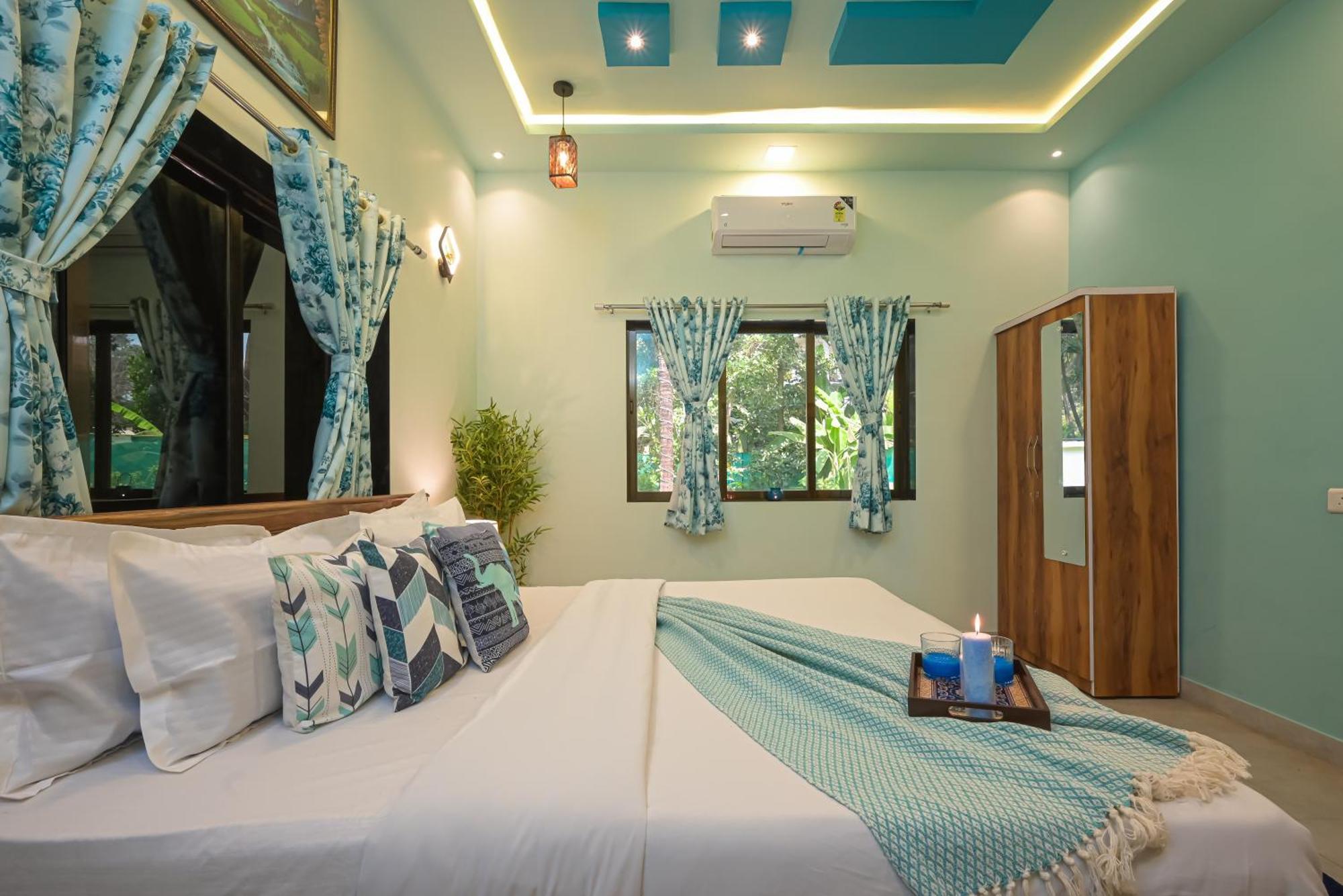 Seas The Day Luxurious 5Bhk Villa 2Min From Awas Beach With Huge Private Pool Alībāg Εξωτερικό φωτογραφία