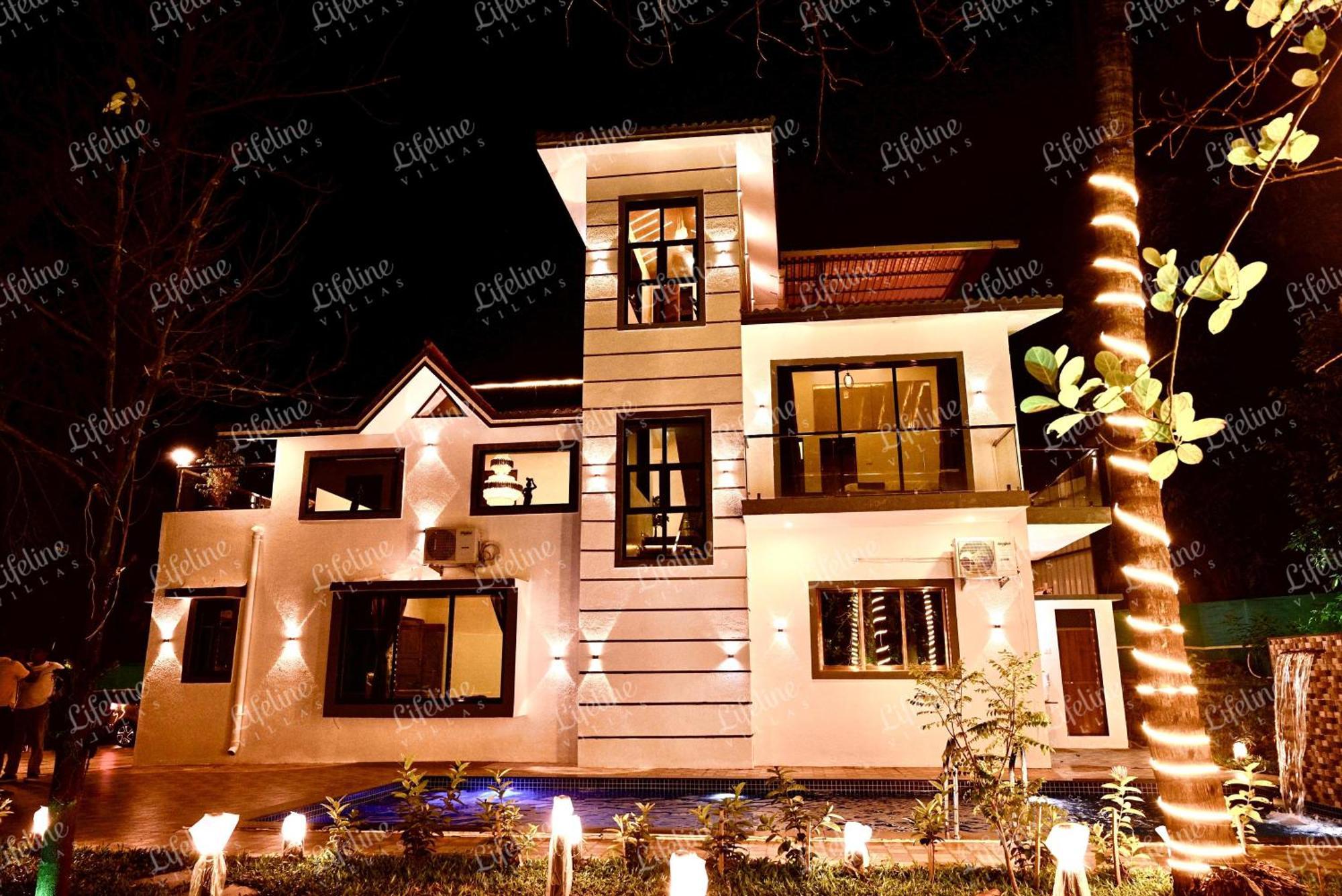 Seas The Day Luxurious 5Bhk Villa 2Min From Awas Beach With Huge Private Pool Alībāg Εξωτερικό φωτογραφία