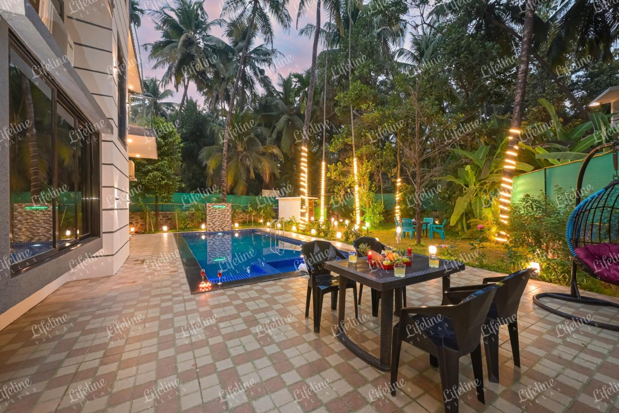 Seas The Day Luxurious 5Bhk Villa 2Min From Awas Beach With Huge Private Pool Alībāg Εξωτερικό φωτογραφία
